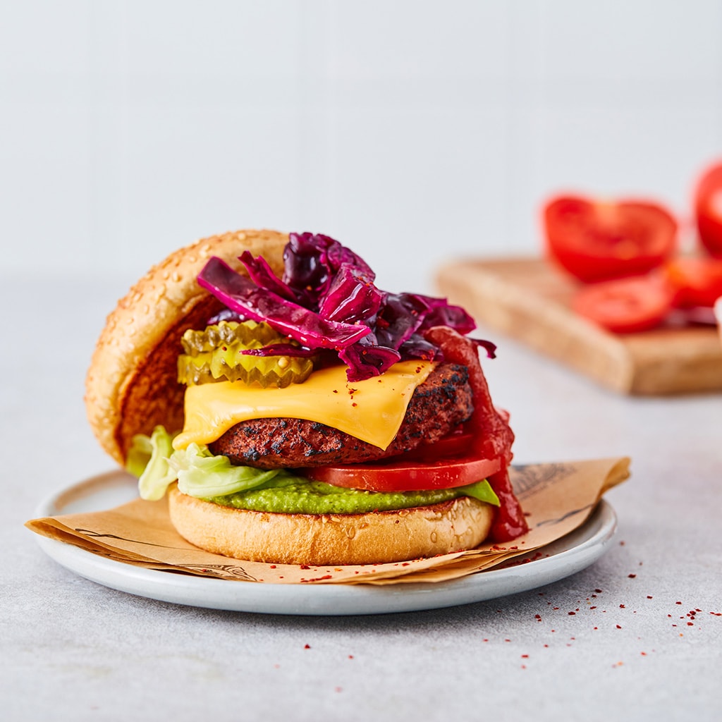 Vegetarische Classic burger deluxe